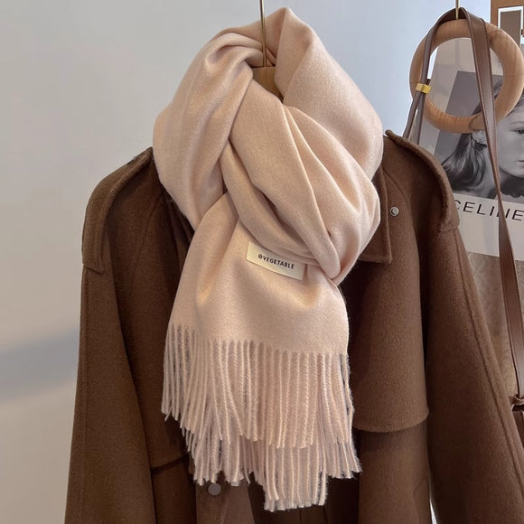 Bufanda Clásica de Invierno para Mujer - Chal Elegante Multiusos