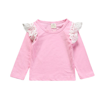 Blusa de Algodón con Encaje y Manga Larga - Image 11