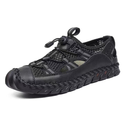 Sandalias Tejidas a Mano con Protección de Dedo - Cómodas y Seguras - Image 6