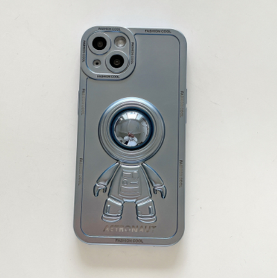 Funda Astronauta 3D con Galvanizado Espejo para Celular - Image 8
