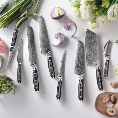 Cuchillo de Chef Profesional con Núcleo de Acero de 67 Capas - Image 3
