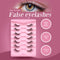 Pestañas Postizas Naturales Wispy - 7 Pares Efecto Felino Transparente 6mm a 13mm