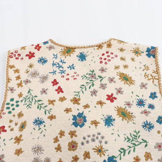 Chaleco Casual Jacquard para Mujer - Image 3
