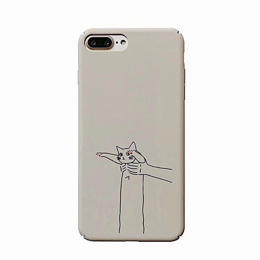 Funda para iPhone XS Max/XR con Diseño de Gato Cartoon - Image 6