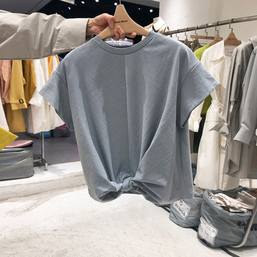 Blusa Suelta Diseño Exclusivo con Mangas Cruzadas