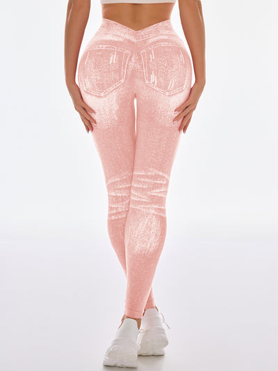 Leggings Deportivos Sin Costuras con Diseño en V para Glúteos Esculpidos - Image 32