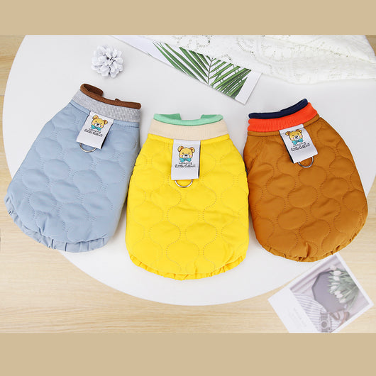Chaleco de Terciopelo para Perros y Cachorros - Abrigo Cálido Otoño e Invierno - Image 10