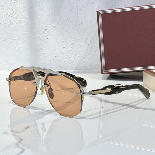 Gafas de Sol Piloto Metal Lujo Ligero - Protección UV Estilo INS - Image 3