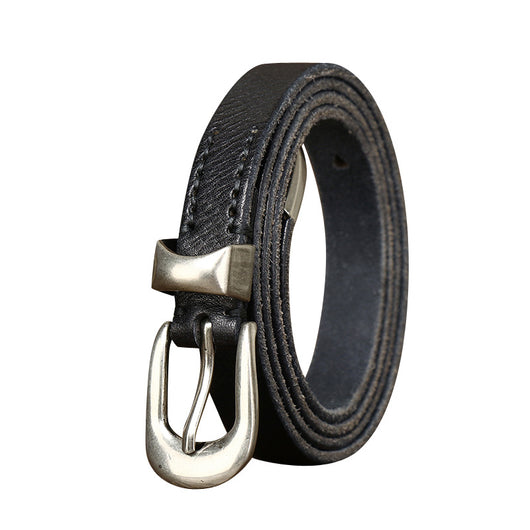 Cinturón de Cuero Retro Versátil 18cm - Estilo Clásico Personalizado - Image 5