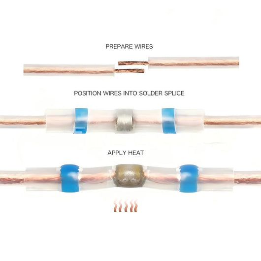 Conector Intermedio Aislado e Impermeable con Anillo de Soldadura en Caja de Terminales - Image 12