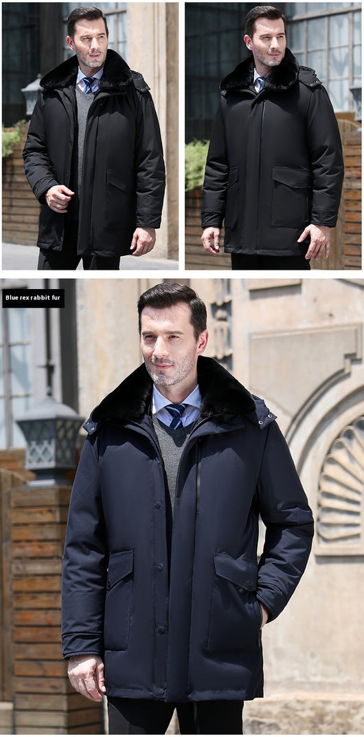 Abrigo Desmontable de Largo Medio para Hombre - Image 18