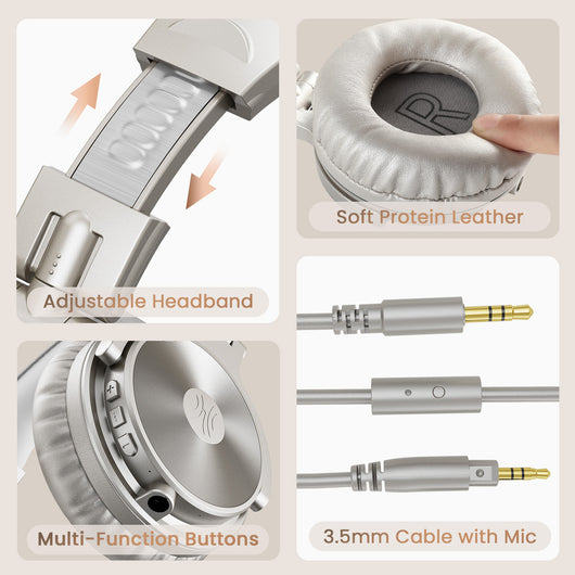 Auriculares Inalámbricos OneOdio Bluetooth con Micrófono - Image 11