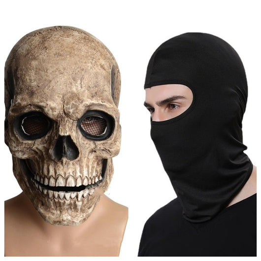 Máscara Cráneo Móvil 3D con Mandíbula Articulada - Disfraz Horror Profesional - Image 17