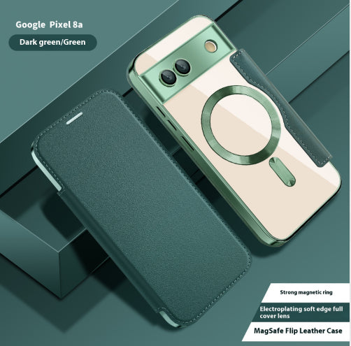 Funda de Cuero para Celular con Cierre Magnético y Tarjetero - Image 9