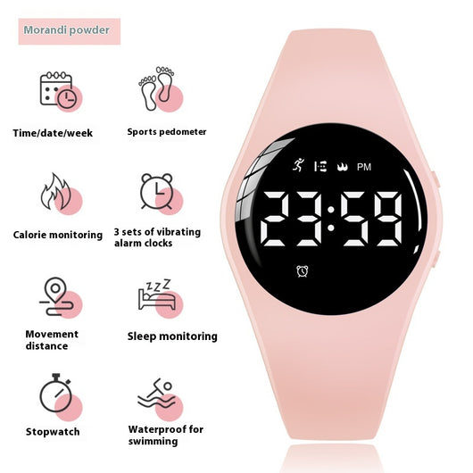 Reloj Deportivo Despertador Vibración Impermeable para Estudiantes - Image 10