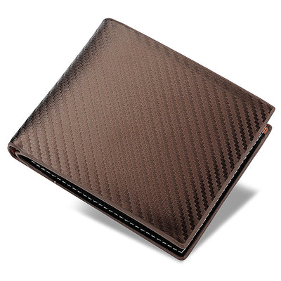 Billetera de Fibra de Carbono para Hombre con Cierre y Portacédulas - Image 4