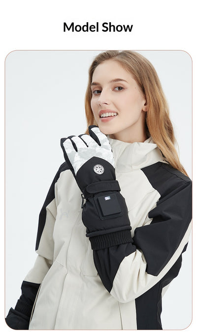 Guantes Térmicos para Ciclismo Eléctrico - Protección contra Frío y Viento - Image 11