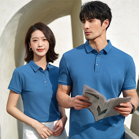 Camiseta de Trabajo Tipo Polo Manga Corta para Hombre