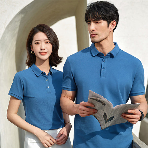 Camiseta de Trabajo Tipo Polo Manga Corta para Hombre