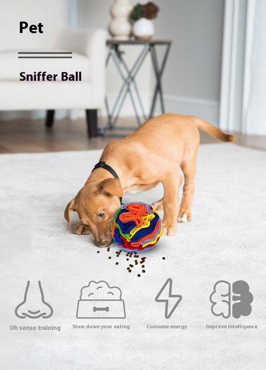 Pelota Interactiva Olfativa para Perros - Juguete Puzzle Multicolor - Image 23