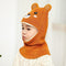 Urso Pequeno Laranja 48 A 55 Cm