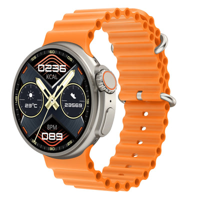 Reloj Inteligente K9 Pantalla Redonda 1.39" con Carga Inalámbrica y NFC - Image 6