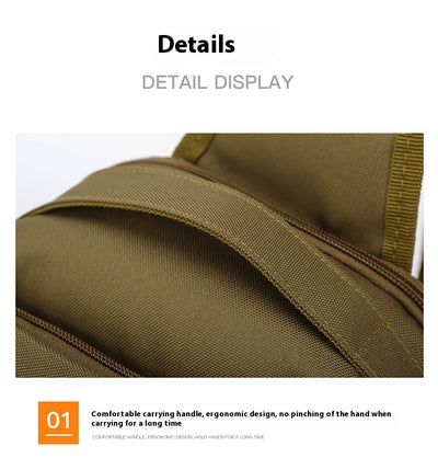 Bolsa Táctica Crossbody Camuflaje para Hombre - Gran Capacidad Multifuncional - Image 16