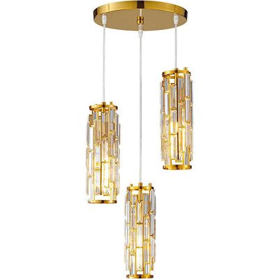 Lámpara Colgante Industrial Cristal LED Cabecera Restaurante Pasillo - Image 7