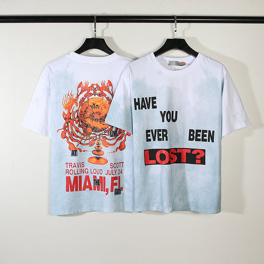 Camiseta Tie-Dye Unisex de Manga Corta