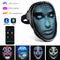 Máscara LED Luminosa Facial con Cambio de Color para Fiestas y Eventos