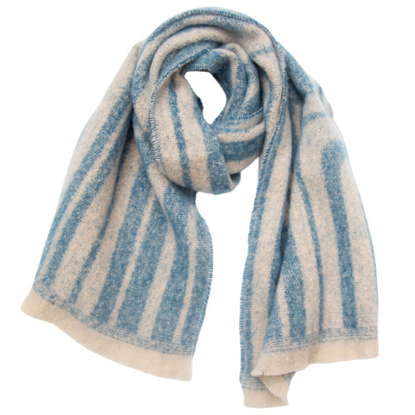 Bufanda Chal Tejida Jacquard Otoño Invierno Europeo Americano - Image 6