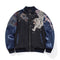 Chaqueta Universitaria Dragon y Tigre de las Cuatro Bestias Divinas
