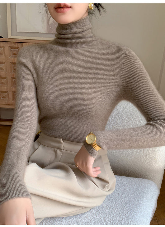 Polera Térmica Ajustada para Mujer - Base Interior Elástica Otoño Invierno - Image 20