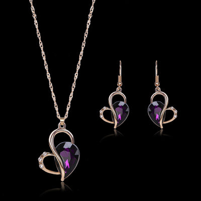 Conjunto de Dos Piezas: Collar y Aretes de Joyería Moderna - Image 10