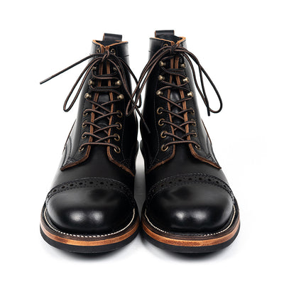 Botas de Cuero Genuino para Hombre - Estilo Trabajo Otoño Invierno - Image 3