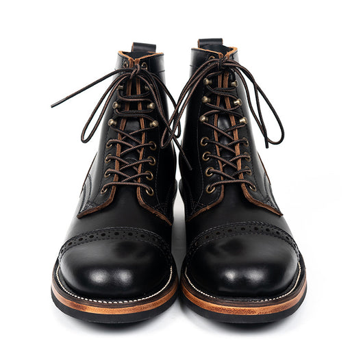 Botas de Cuero Genuino para Hombre - Estilo Trabajo Otoño Invierno - Image 3