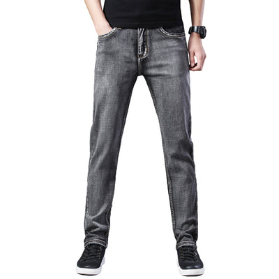 Jeans Holgados Elásticos Versátiles para Hombre - Corte Cómodo - Image 4