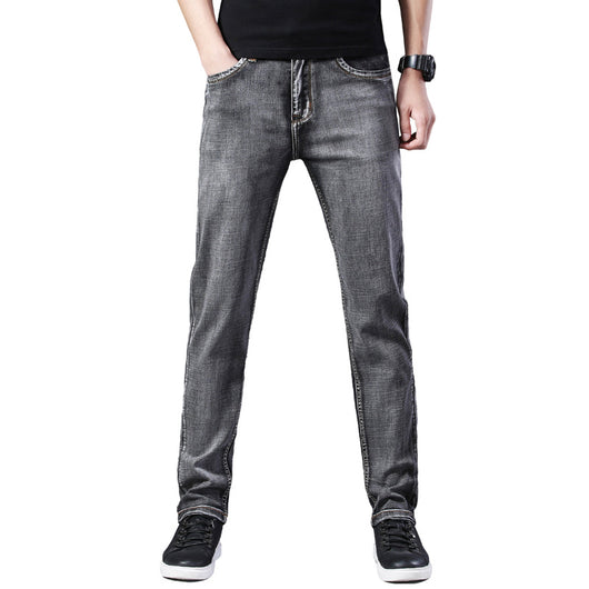 Jeans Holgados Elásticos Versátiles para Hombre - Corte Cómodo - Image 4