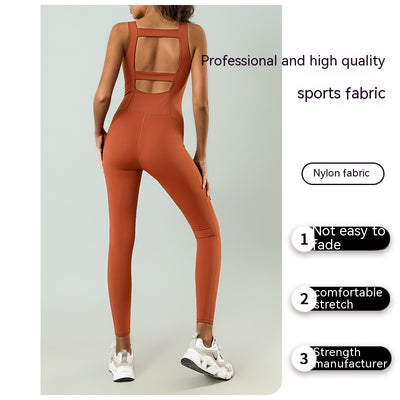 Conjunto Deportivo de Una Pieza con Soporte Pectoral y Espalda Ajustada - Image 5
