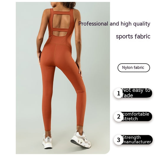 Conjunto Deportivo de Una Pieza con Soporte Pectoral y Espalda Ajustada - Image 5