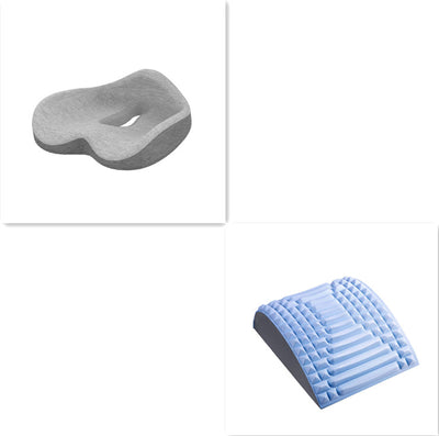 Cojín Ergonómico de Espuma Viscoelástica para Oficina y Auto - Image 11