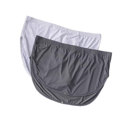 Shorts de Casa Tipo Bóxer en Seda de Hielo Cintura Baja para Hombre - Image 5