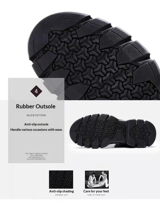 Botas Altas Estilo Coreano para Hombre - Image 15