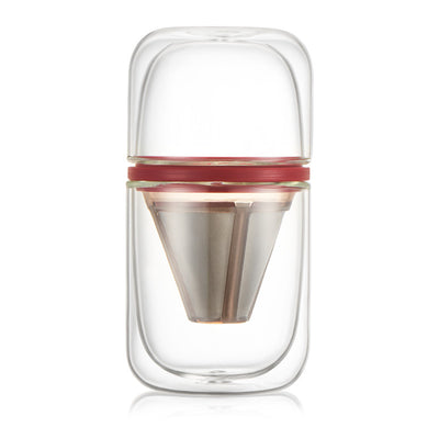 Taza de Viaje de Vidrio con Filtro Colgante para Café Artesanal - Image 13