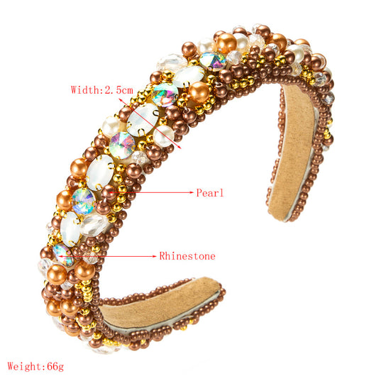 Diadema de Cristal Barroco para Mujer Estilo Europeo - Image 6