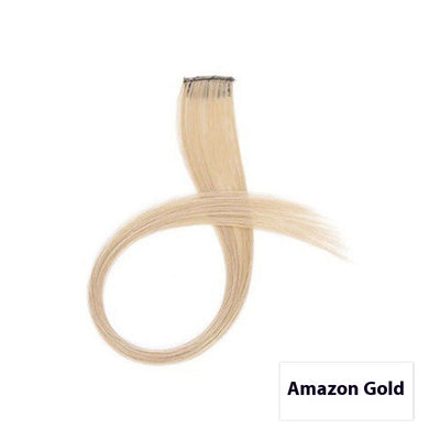Extensiones de Cabello Teñido con Mechones de Colores Vibrantes - Image 28