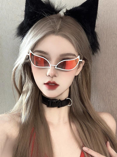 Gafas de Sol Cat Eye Tech Sense - Estilo Retro Moderno - Image 9