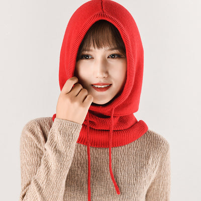 Bufanda Cuello de Lana Tejida para Mujer con Protección de Orejas - Image 19