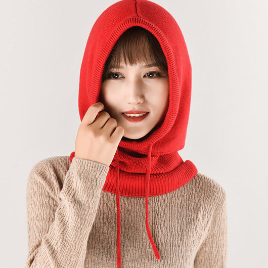 Bufanda Cuello de Lana Tejida para Mujer con Protección de Orejas - Image 19