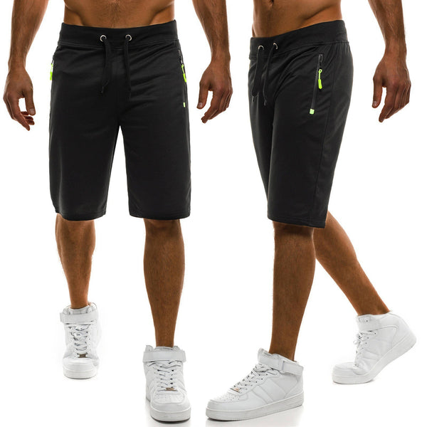 Pantalones Cortos Deportivos Camuflaje con Cremallera y Amarre - Image 2